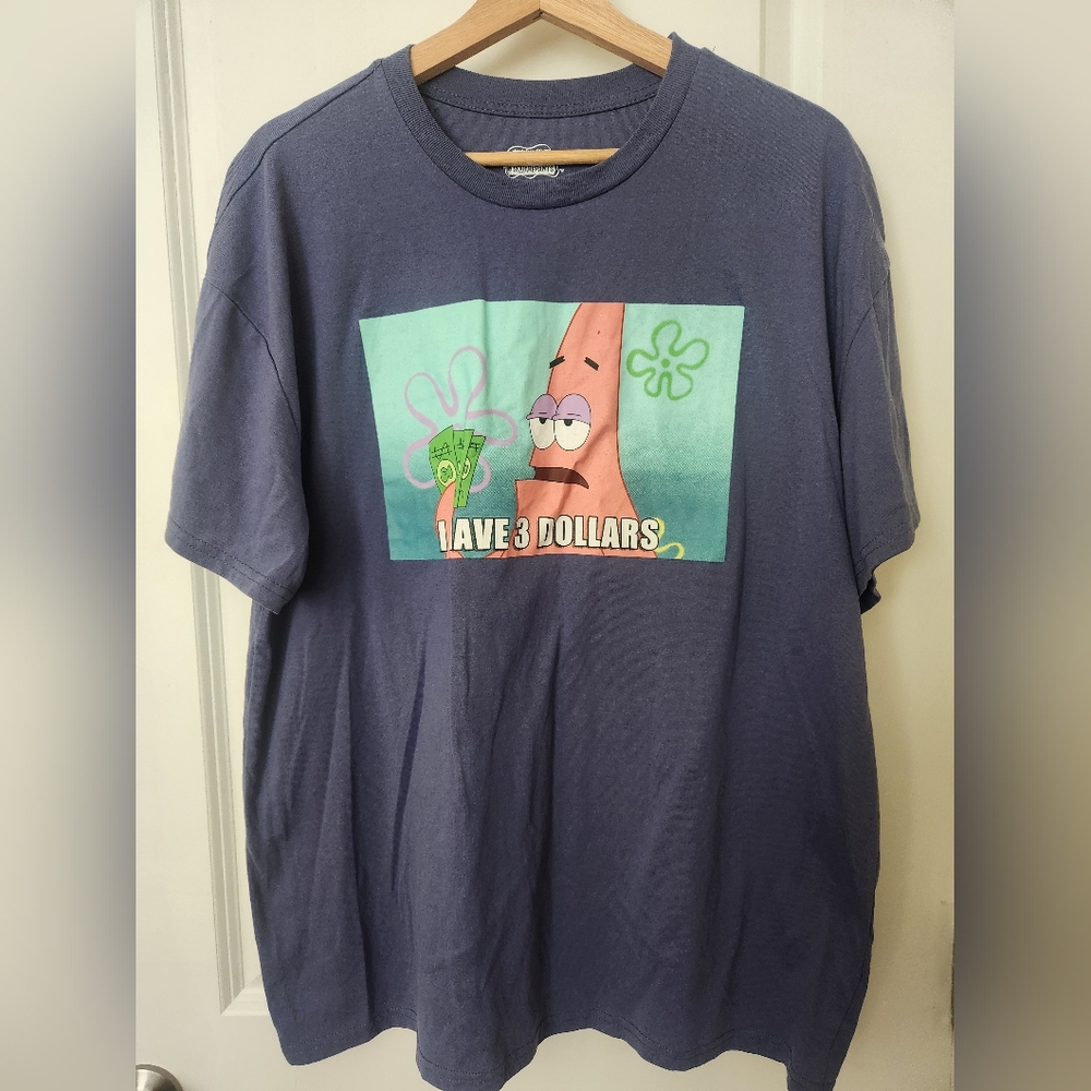 Nickelodeon Blue Patrick Star Kids T-Shirt